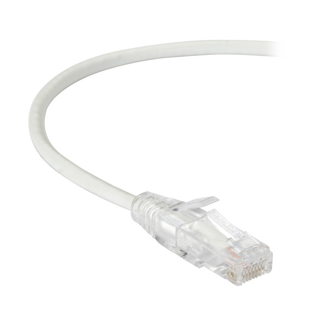 Black BOX SLIM-NET CAT6 Patch Cables Feature a LOW-Profile Design THAT Saves SPA C6PC28-WH-02