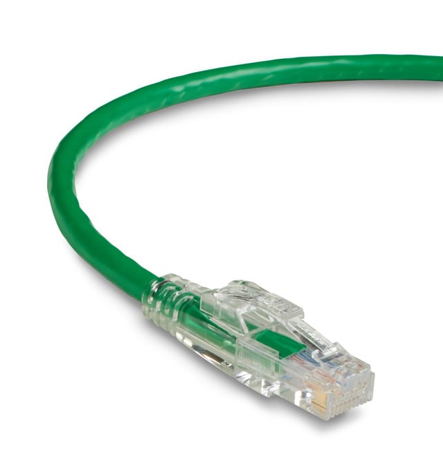 Gigatrue 3 CAT6, Shielded PTCH CORD Green 3 FT C6PC70S-GN-3