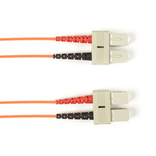 62.5 MM FO Patch Cable Duplx, PVC, or, FOCMR62-003M-SCSC-or