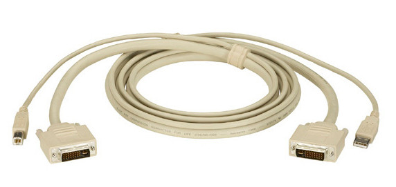 THIS Cable CAN Connect DVI-I and USB Computers to a DVI-I and USB KVM Switch. EHN900024U-0015