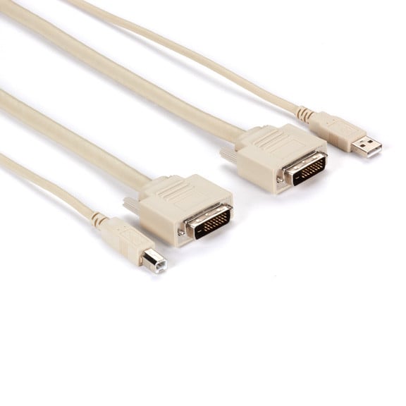 THIS Cable CAN Connect DVI-D and USB Computers to a DVI-D and USB KVM Switch. EHN900025U-0006