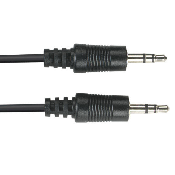 Stereo Audio Cable - 3.5-MM, MALE/MALE, 15-FT. (4.6-M) EJ110-0015