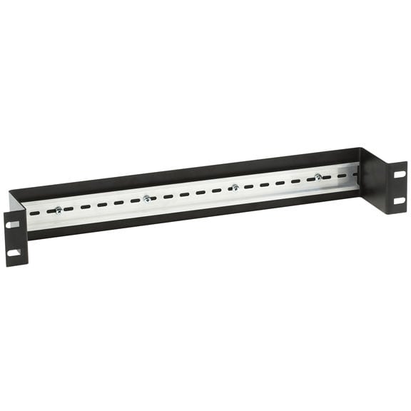 Rackmount DIN-RAIL Bracket - Single, 1U Emedin