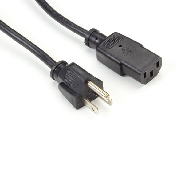 Power CORD - NEMA 5-15P to IEC-60320-C13, 2-M (6.5-FT.) EPXR08
