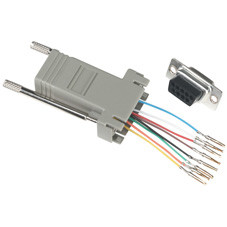 Modular Adapter KIT - DB9 Female to RJ45 Female, 8-WIRE FA756