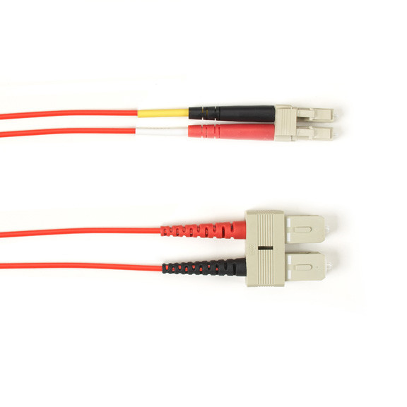 62.5 MM FO PC Duplx, Plenum, RED, SCLC, 20M, NON-Cancelable/NON-Returnable FOCMP62-020M-SCLC-RD