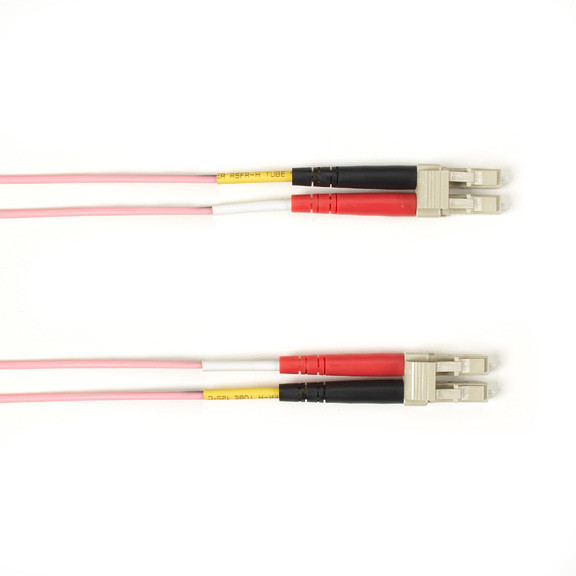 OM4 MM FO Patch Cable Duplx, Plenum, PINK, LCLC NON Cancelable/NON Returnable FOCMPM4-001M-LCLC-PK