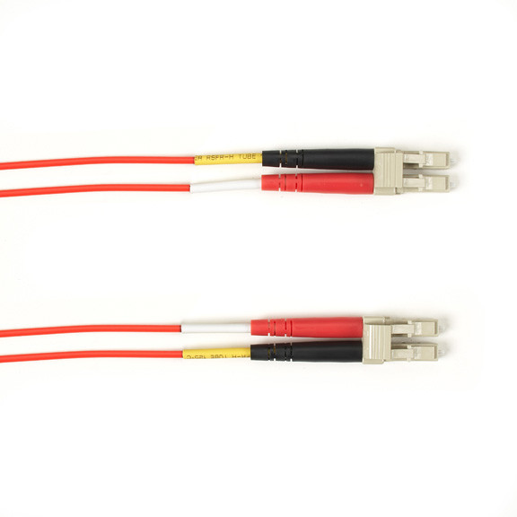 SM FO Patch Cable Duplx, Plenum, RED, LCLC, 10 Meters, NON-Cancelable, NON-Retur Focmpsm-010M-LCLC-RD
