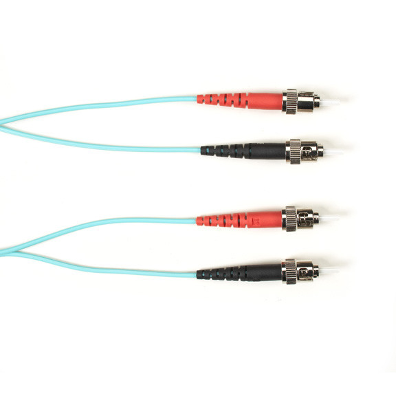 50 MM FO PC Duplx, PVC, AQ, STST, NON-Cancelable, NON-Returnable FOCMR50-010M-STST-AQ