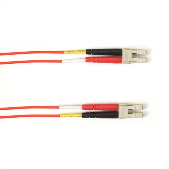 Black Box FOCMRM4-LCLC-RD-60 InfiniBand/fibre optic cable 18 m LC OFNR Red
