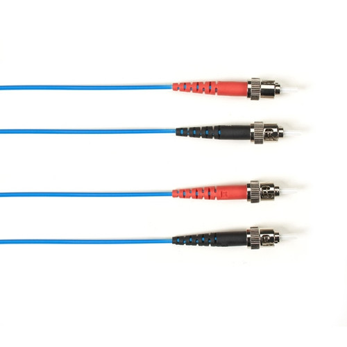 10G MM FO PC Duplx, LSZH, BLU, STST 1M, NON-Cancelable, NON-Returnable FOLZH10-001M-STST-BL