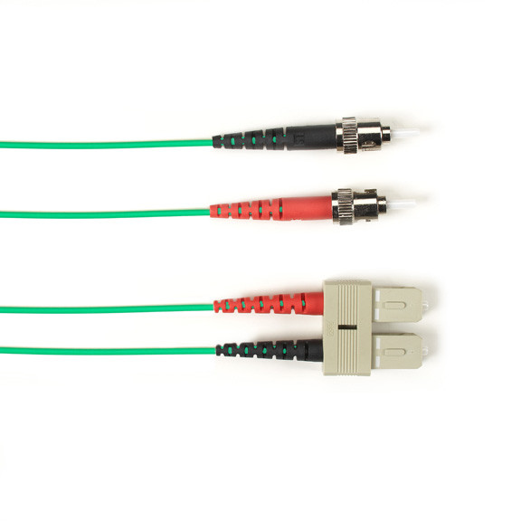 10 GIG MM FO Patch Cable Duplx, LSZH, GN, STSC, 3M NON-Cancelable, NON-Returnabl FOLZH10-003M-STSC-GN