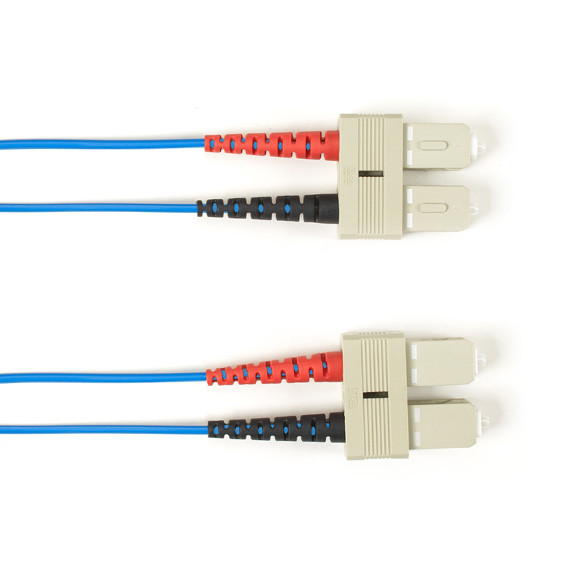 50 MM FO PC Duplx, LSZH, BLU, SCSC, NON-Cancelable, NON-Returnable FOLZH50-020M-SCSC-BL