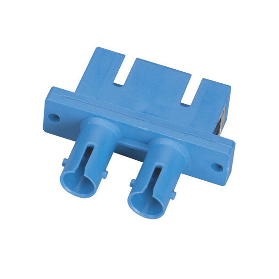 Fiber Optic Adapter - Singlemode, Duplex, Ceramic Sleeve, Rectangular, ST-SC FOT114