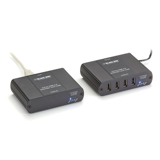 Extend FOUR USB 2.0 Devices PAST the 16 FT Limitation up to 328 FT OVER CATX or IC408A-R2