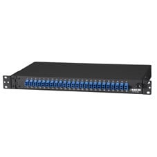 Rackmount Preloaded Fiber Enclosure 1U, (24) Duplex LC PAIR JPM385A