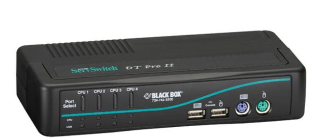 Desktop KVM Switch - VGA, USB or PS/2, Audio, 2-PORT