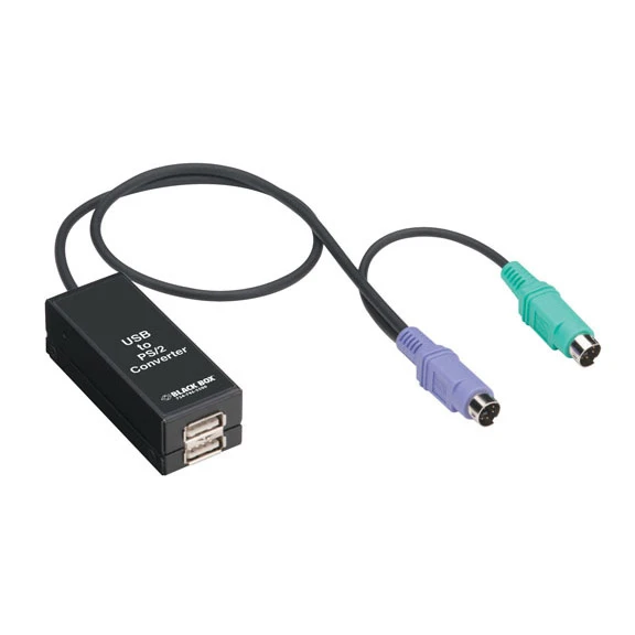 USB to PS/2 Flashable Converter - 21.75 (0.55-M) CORD Kvusb