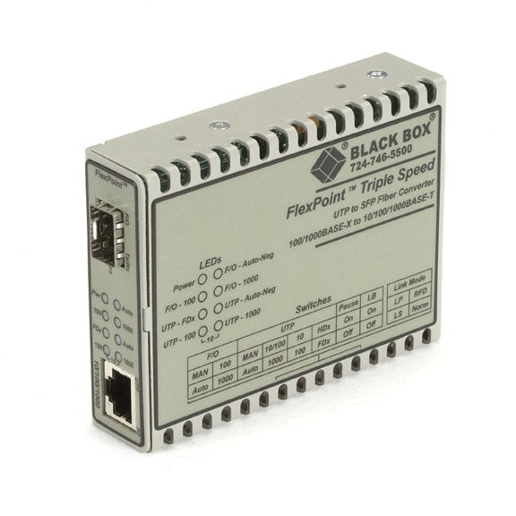 Gigabit Ethernet (1000-MBPS) Media Conve LMC1017A-SMSC