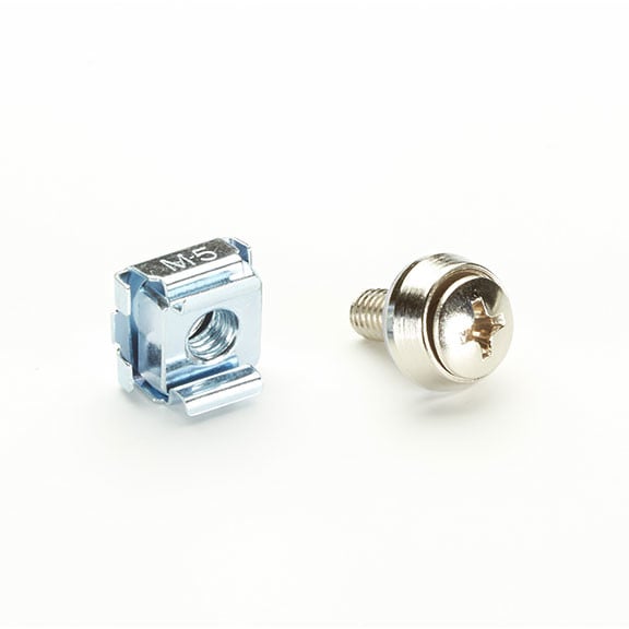 M5 RAIL Hardware PACK - 20 CAGE NUTS and Screws RM409
