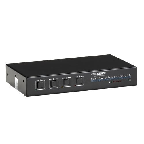 KVM Switch - VGA, USB, W/CAC, EAL2+ EAL4+ Certified, Tempest Level I (Level a) Q SW4009A-USB-EAL