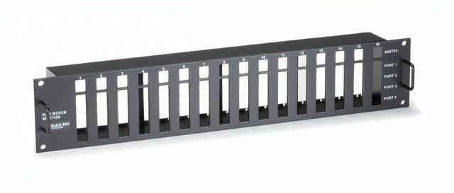 RS232 Passive Splitter Rackmount Chassis - 2U, RJ45 TL400A