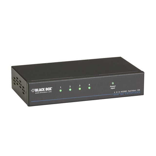 Enables HDMI Video & Audio Distribution FROM Source to Displays. Advanced EDID F VSP-HDMI1X4-4K