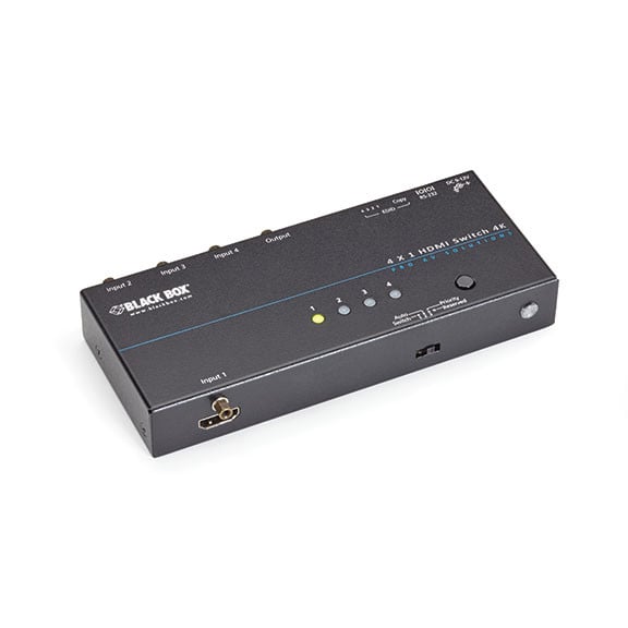 Enables Switching Between 1 HDMI Source to 1 Display. Supports Resolutions up to VSW-HDMI2X1-4K