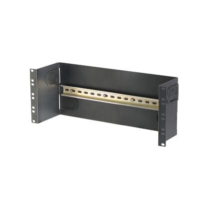Panduit IABDIN4 mounting kit Black Steel