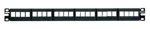24PT NK Modular Patch Panel FLAT 1 RU NKFP24Y