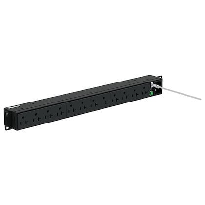 Panduit P12B19M power distribution unit (PDU) 12 AC outlet(s) 1U Black