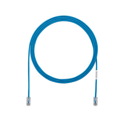Panduit Cat6a 0.3m networking cable Blue F/UTP (FTP)