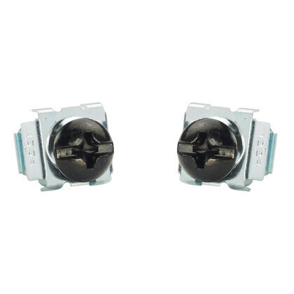 100PK 12-24 CAGE NUT and Screws CNWS1224-C