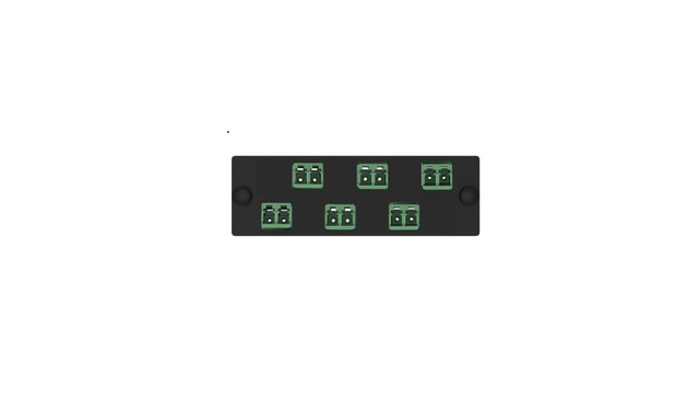 Panduit FAP6WAGDLCZ fibre optic adapter LC 1 pc(s) Black, Green