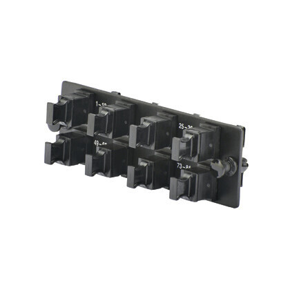 Panduit FAPH0812BLMPO fibre optic adapter MPO 1 pc(s) Black