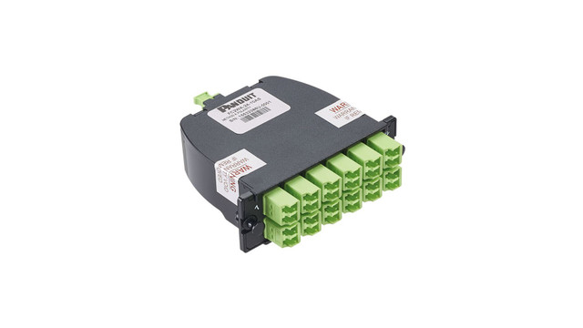 Panduit FC2WA-24-10B2 fibre optic adapter LC 1 pc(s) Green, Lime