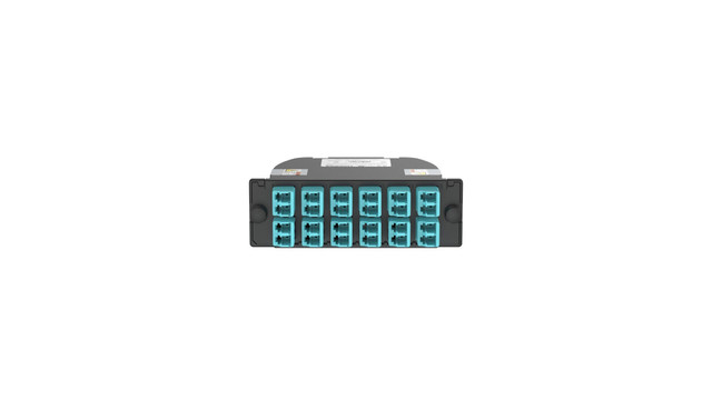 Panduit FC2XO-24-10U fibre optic adapter LC/MPO 1 pc(s) Black