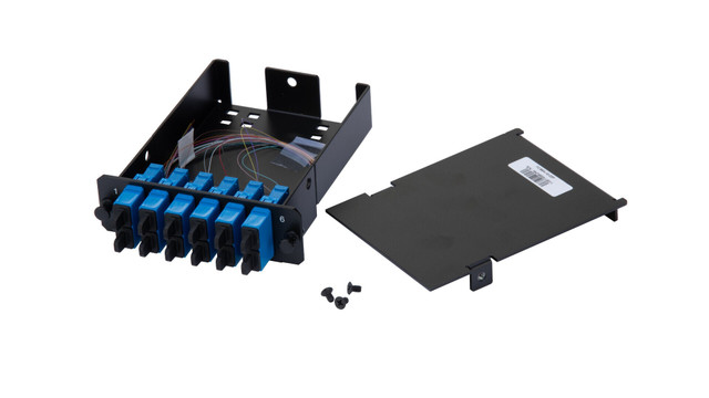 Panduit FCS9N-12-03P fibre optic adapter SC 1 pc(s) Black