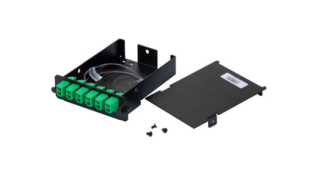 Panduit FCS9N-12-LAR fibre optic adapter LC 1 pc(s) Black