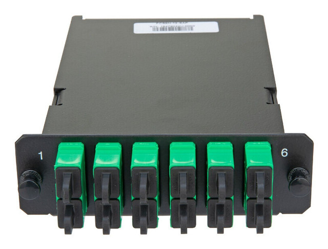 Panduit FCS9N-12-SAP fibre optic adapter SC 1 pc(s) Black, Green