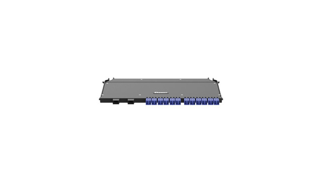 Panduit FDC9N-24-10AFLH fibre optic adapter LC/MPO 1 pc(s) Black