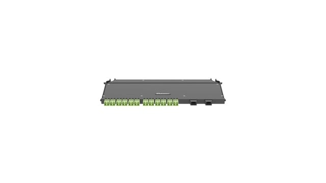 Panduit FDCWA-24-10URH fibre optic adapter LC/MPO 1 pc(s) Black