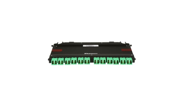 Panduit FHC9N-24-LAAS fibre optic adapter LC 1 pc(s) Black, Green