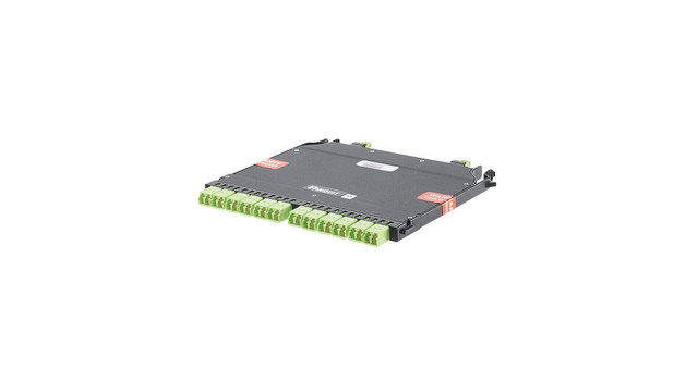 Panduit FHCWA-24-10BN fibre optic adapter LC/MPO 1 pc(s) Black, Green