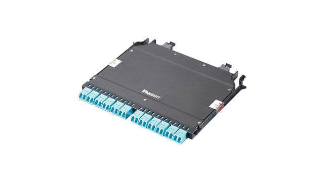 Panduit FHCXA-24-10U fibre optic adapter LC/MPO 1 pc(s) Black