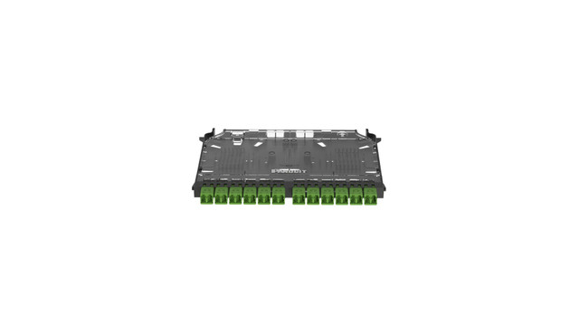 Panduit FHS9N-24-LAR fibre optic adapter LC/MPO 1 pc(s) Black