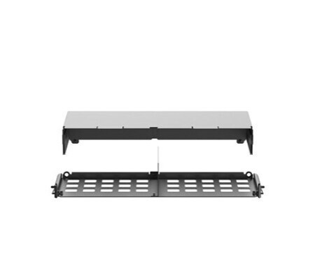 HD FLEX Patch Panel Trunk Slack Plateea FLEX-PLATE2UPRW