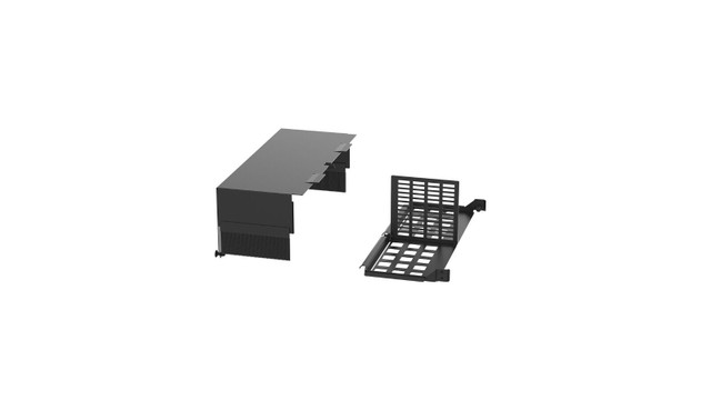 HD FLEX Patch Panel Trunk Slack Plateea FLEX-PLATE4UPR