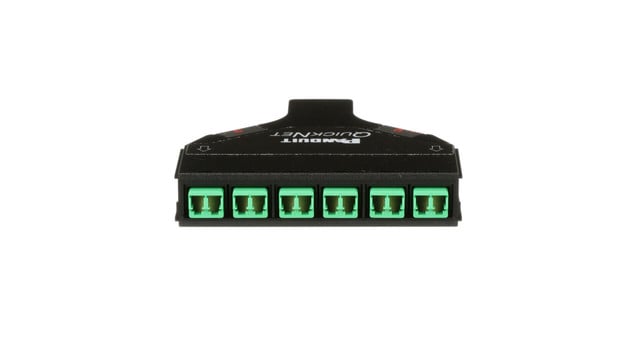 Quicknet SFQ 1 MPO to 6 Duplx LC/Apcea FQ9N-12-LAU