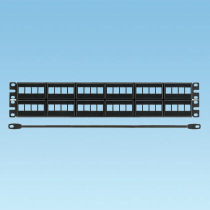 NK 48PT Modular Patch Panel Strain 2 RU. NKFP48KSRBSY